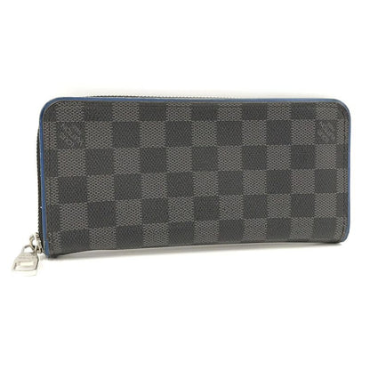 Louis Vuitton Zippy Wallet Vertical Damier Graphite N64436