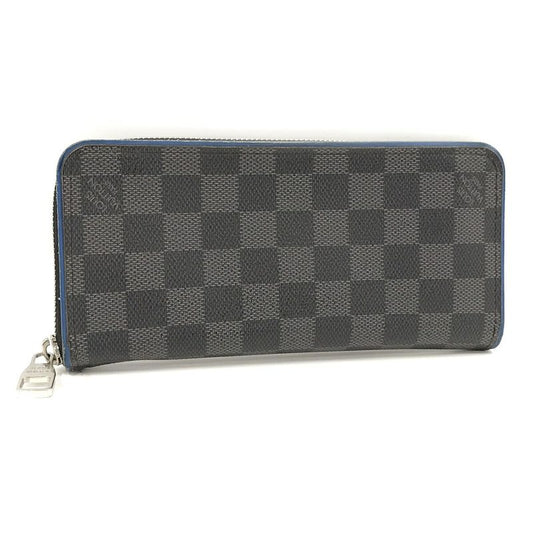 Louis Vuitton Zippy Wallet Vertical Damier Graphite N64436