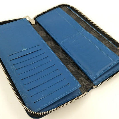 Louis Vuitton Zippy Wallet Vertical Damier Graphite N64436