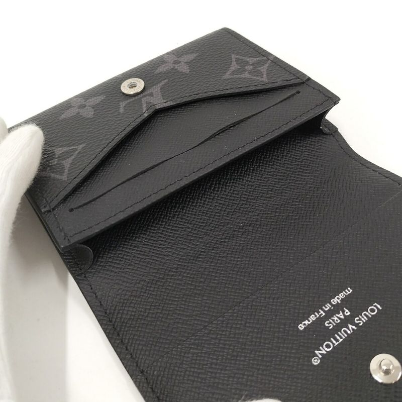 Louis Vuitton Amberop Carte de Visit Card Case Monogram Eclipse M12874