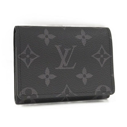 Louis Vuitton Amberop Carte de Visit Card Case Monogram Eclipse M12874