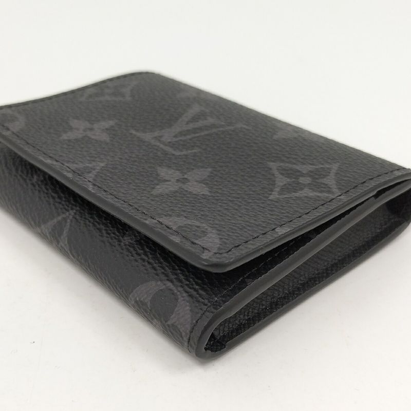 Louis Vuitton Amberop Carte de Visit Card Case Monogram Eclipse M12874