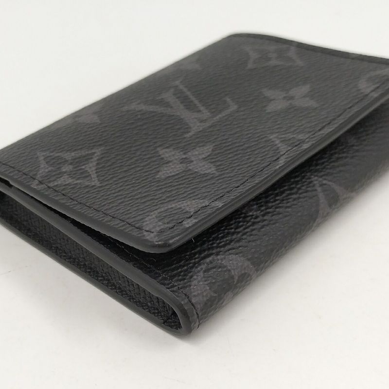 Louis Vuitton Amberop Carte de Visit Card Case Monogram Eclipse M12874