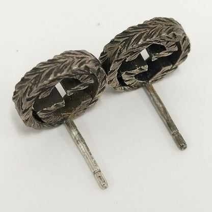 Gucci Earrings Interlocking Sv925 Ag925 Silver 925 Silver 457109