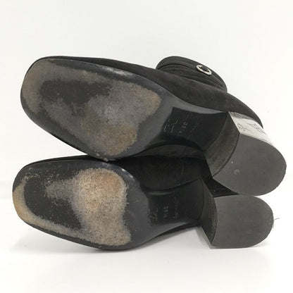 Louis Vuitton Boots Graceline Suede Black