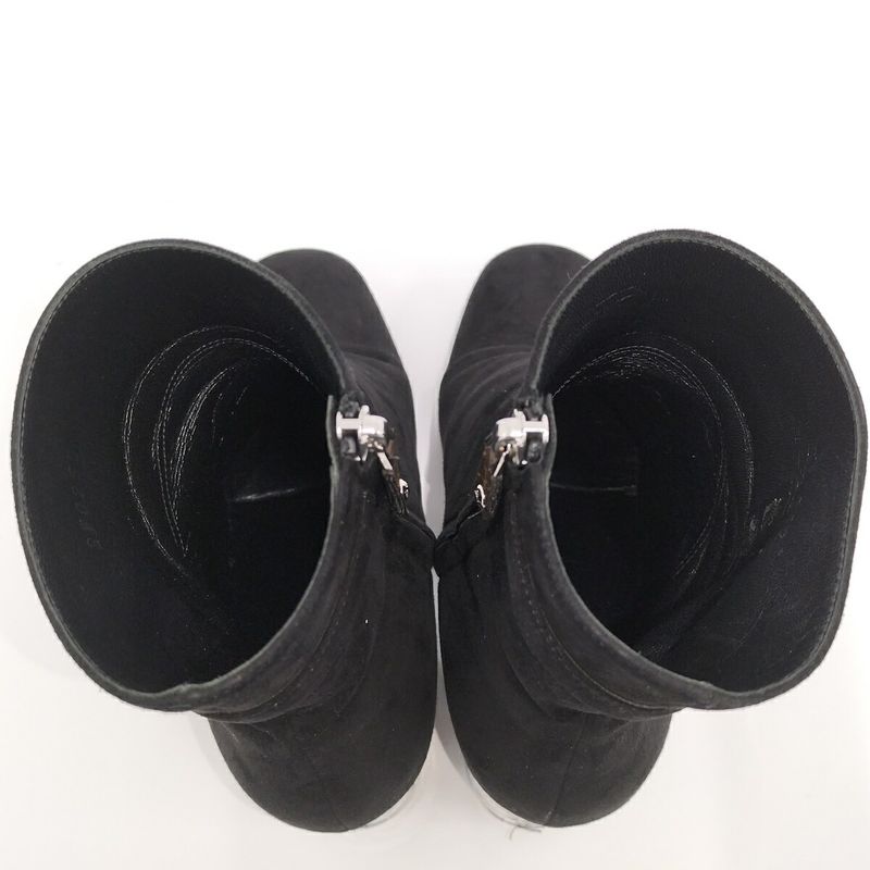 Louis Vuitton Boots Graceline Suede Black