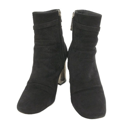 Louis Vuitton Boots Graceline Suede Black