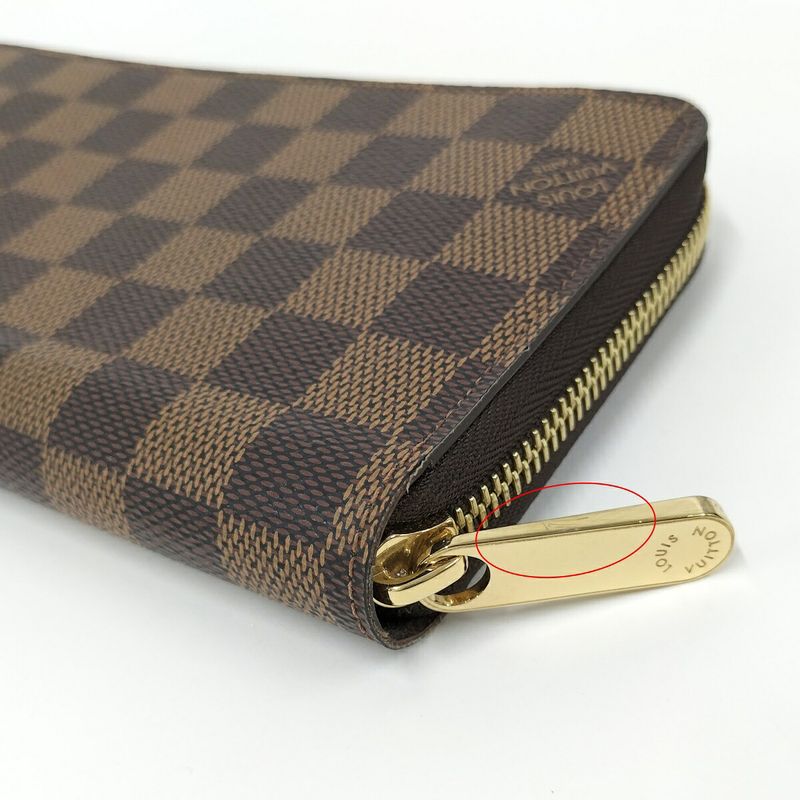 Louis Vuitton Zippy Wallet Round Zipper Long Wallet Damier Ebene N41661