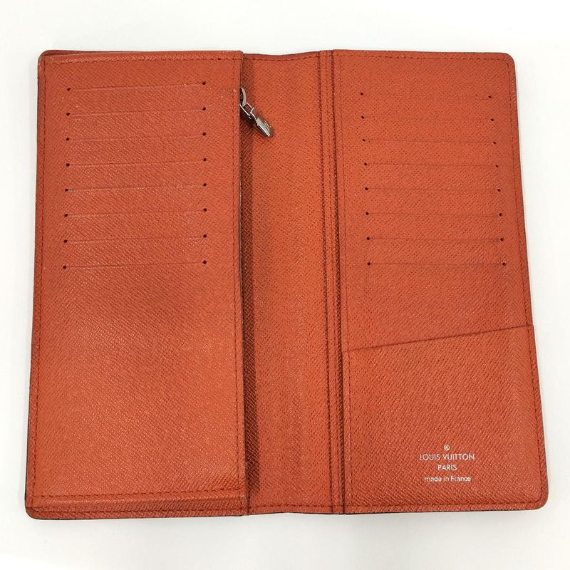 Louis Vuitton Portefeuille Brother Bifold Long Wallet Taiga M32839