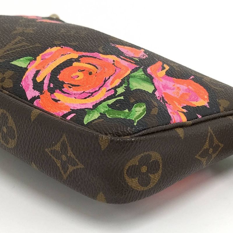 Louis Vuitton Pochette Accessories Pouch Monogram Rose M48615