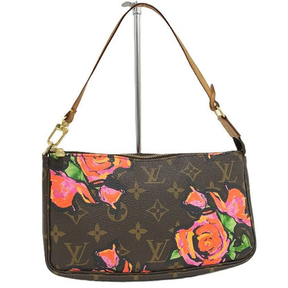 Louis Vuitton Pochette Accessories Pouch Monogram Rose M48615