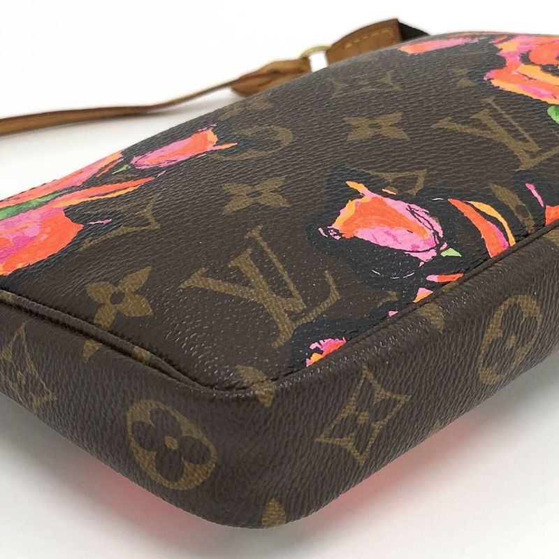 Louis Vuitton Pochette Accessories Pouch Monogram Rose M48615