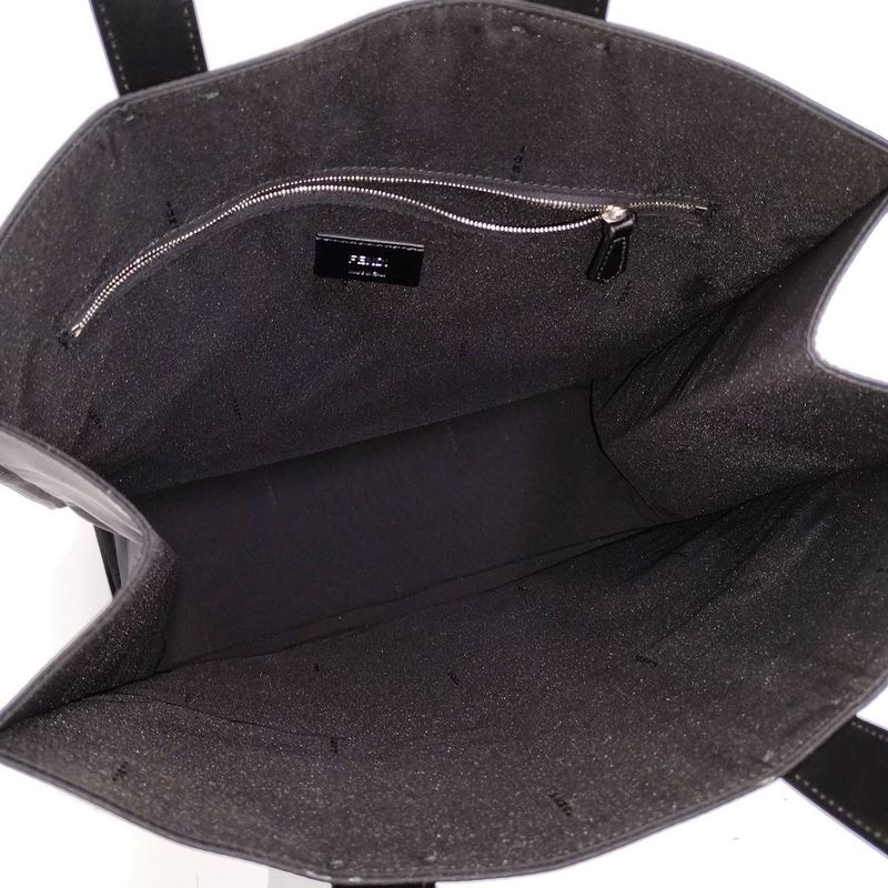 Fendi Monster Handbag Leather Black 7va367-07e