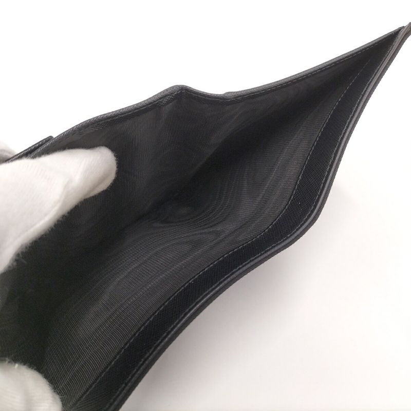 Prada Bifold Wallet Nylon Black M170