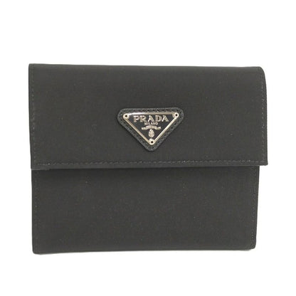 Prada Bifold Wallet Nylon Black M170