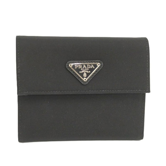 Prada Bifold Wallet Nylon Black M170
