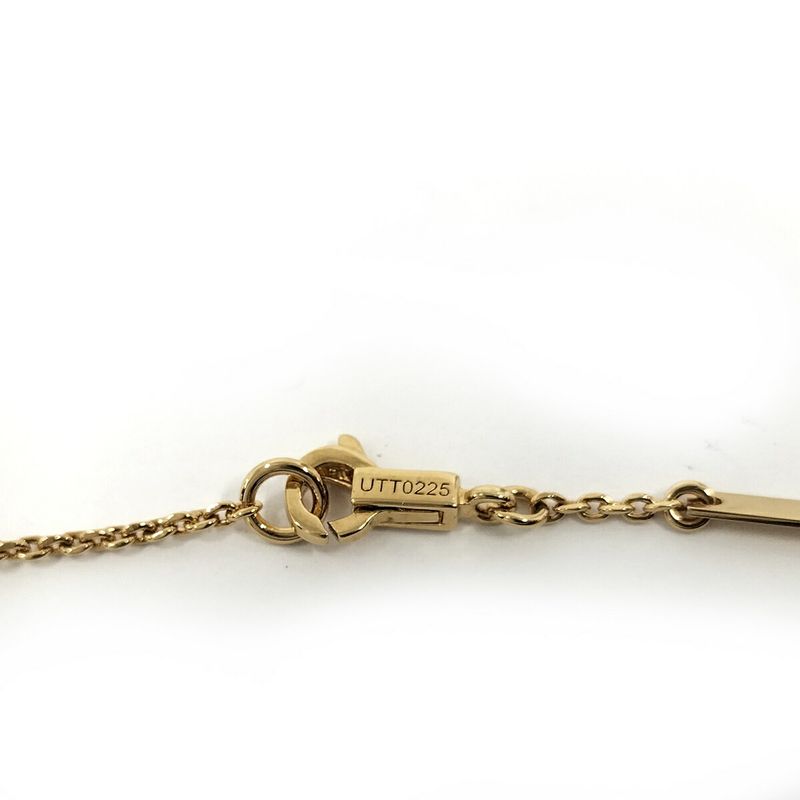 Celine Triomphe Necklace Pearl Gold