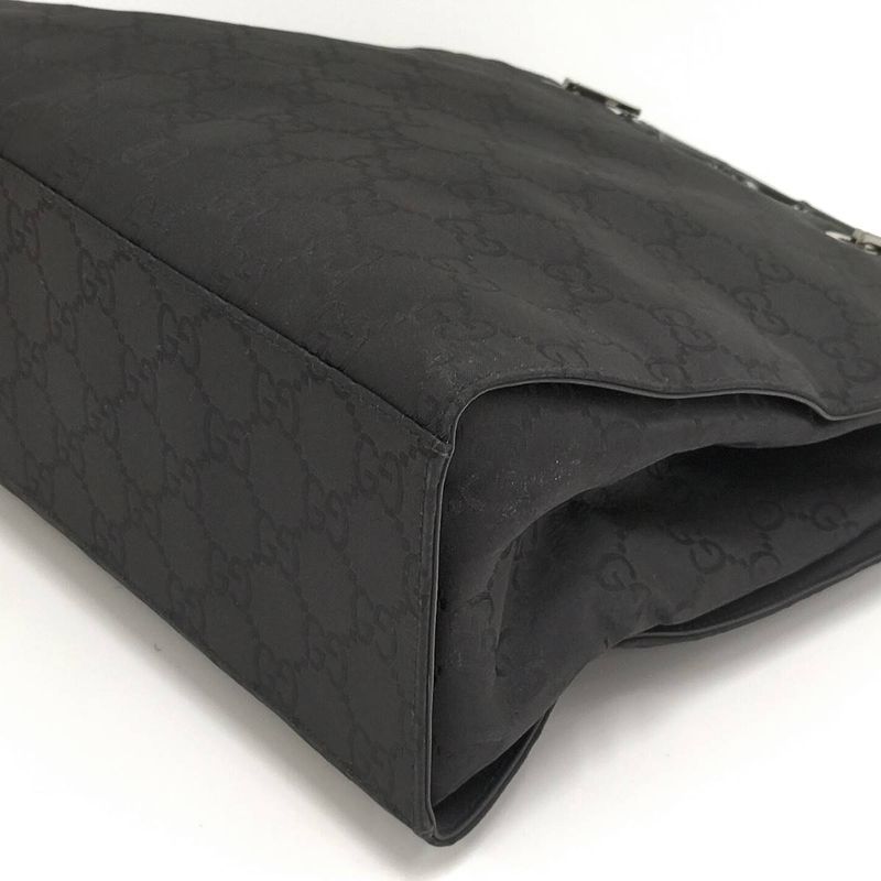 Gucci Bamboo Tote Bag Nylon Black 002.1010.2404