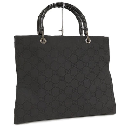 Gucci Bamboo Tote Bag Nylon Black 002.1010.2404