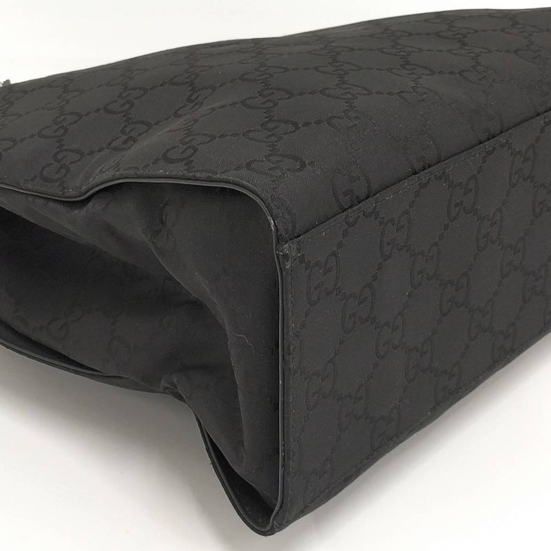 Gucci Bamboo Tote Bag Nylon Black 002.1010.2404