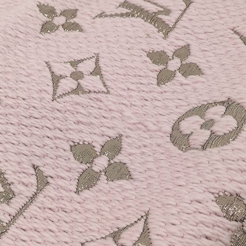 Louis Vuitton Echarpe Muffler Logomania Shine Silk Wool M70466