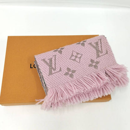 Louis Vuitton Echarpe Muffler Logomania Shine Silk Wool M70466