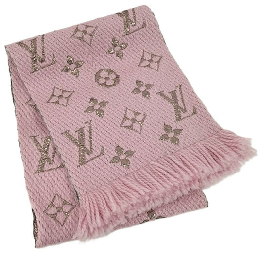 Louis Vuitton Echarpe Muffler Logomania Shine Silk Wool M70466