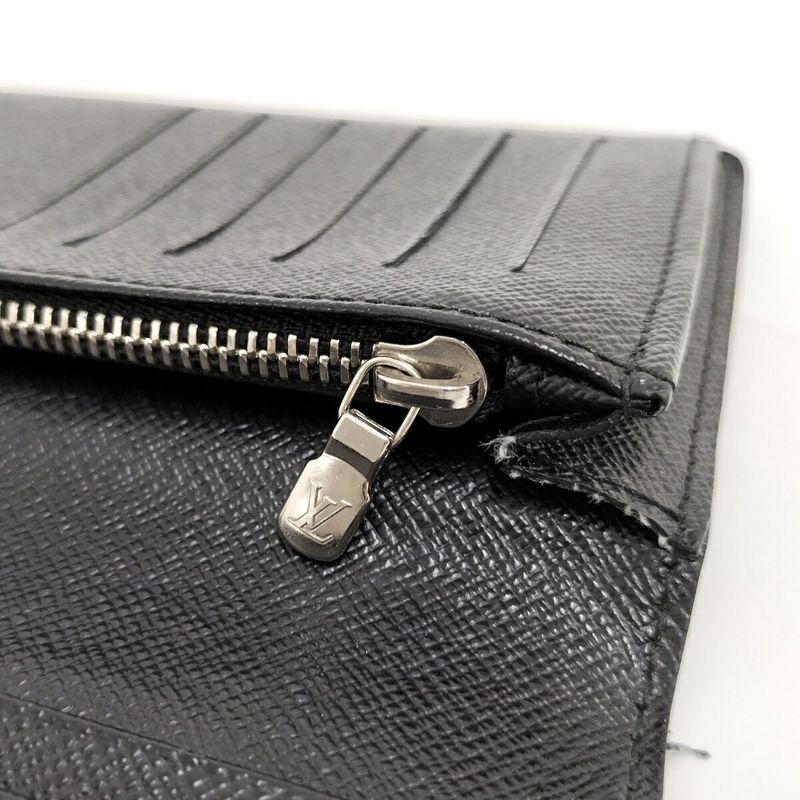 Louis Vuitton Long Wallet Portefeuille Braza Damier Graphite N62665