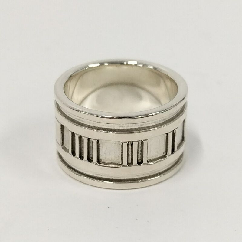 Tiffany & Co Atlas Ring Silver Sv925 Approx 12