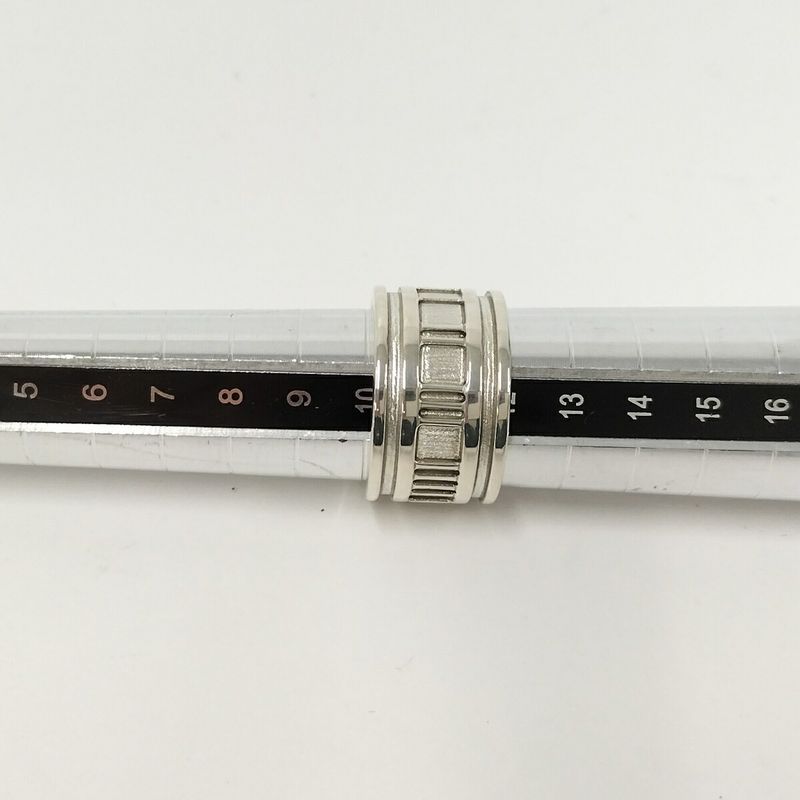 Tiffany & Co Atlas Ring Silver Sv925 Approx 12