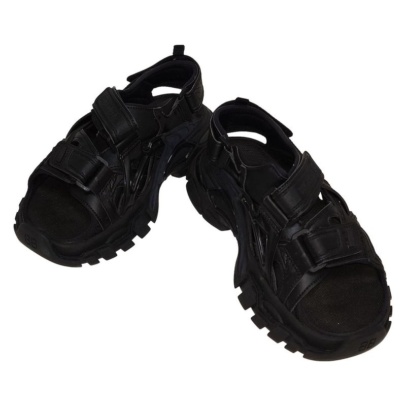 Balenciaga Sandals 23 Women's Track Black