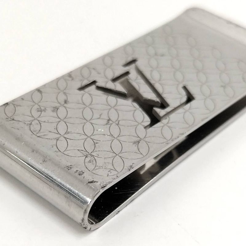 Louis Vuitton Chien Zelize Money Clip Plated Silver M65041