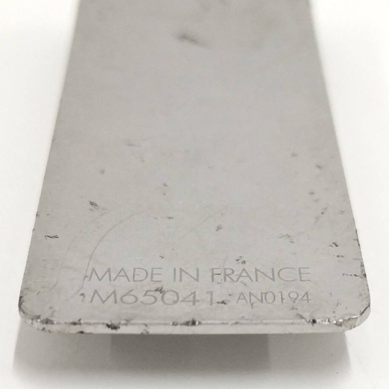 Louis Vuitton Chien Zelize Money Clip Plated Silver M65041