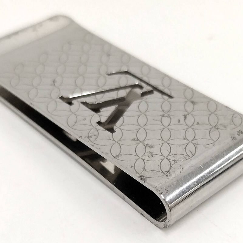 Louis Vuitton Chien Zelize Money Clip Plated Silver M65041