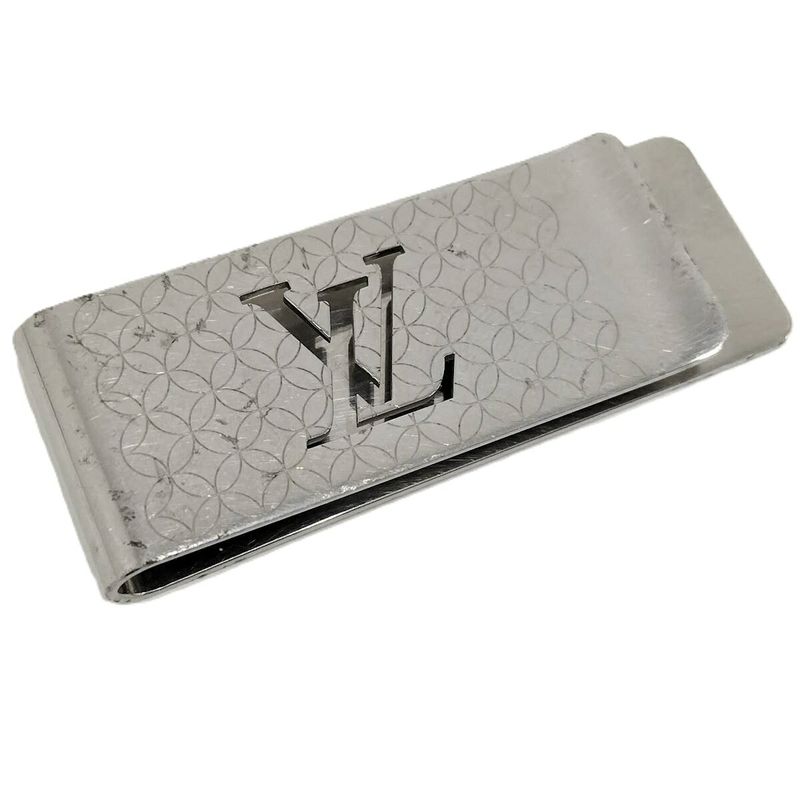 Louis Vuitton Chien Zelize Money Clip Plated Silver M65041