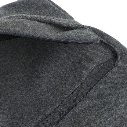 Prada Messenger Bag Shoulder Bag Wool Gray