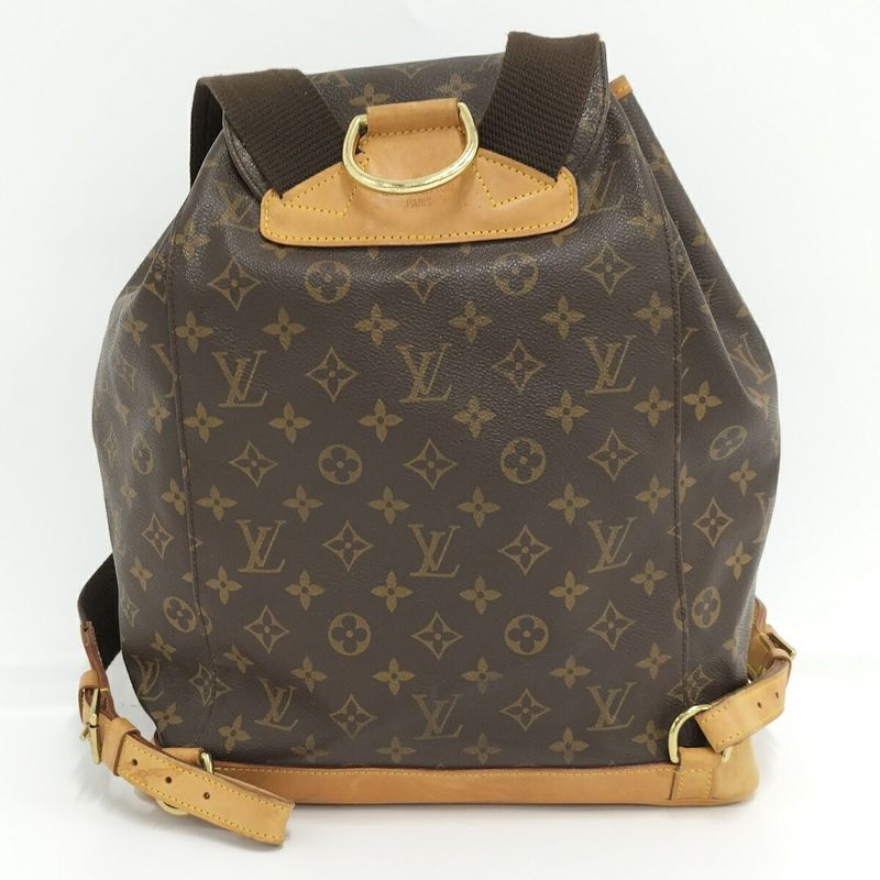 Louis Vuitton Montsouris GM Backpack Sac Monogram M51135