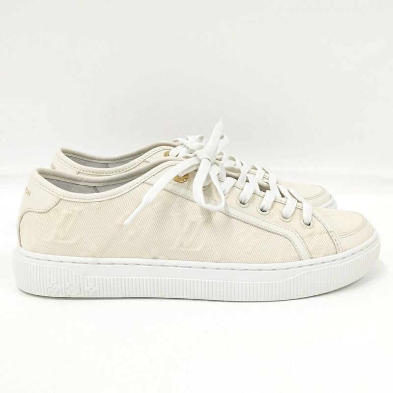 Louis Vuitton Nautical Lagoon Sneakers 1ahoqq Ecru White Size 37 1 2