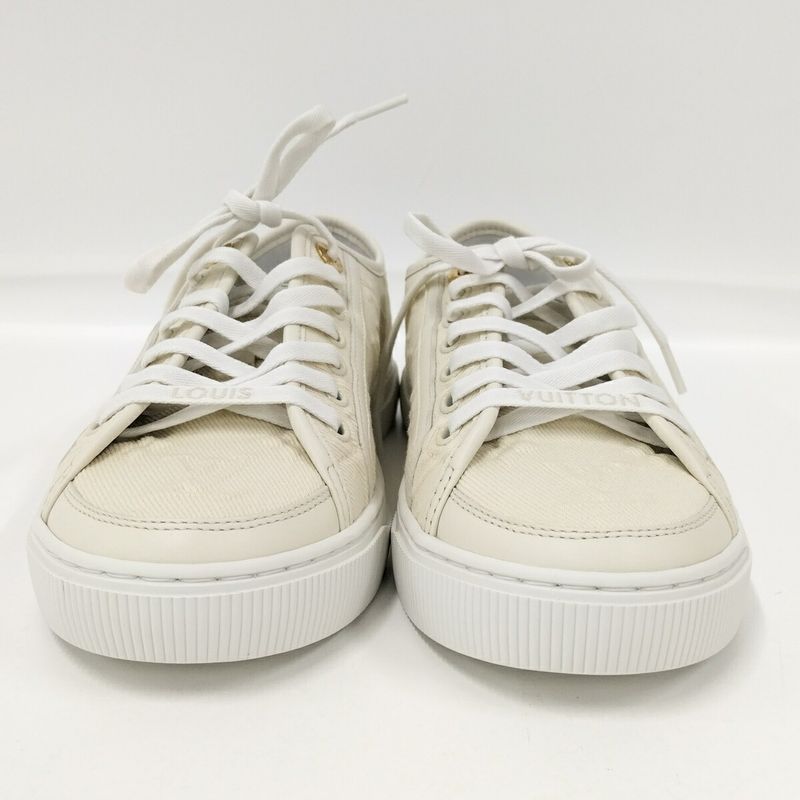 Louis Vuitton Nautical Lagoon Sneakers 1ahoqq Ecru White Size 37 1 2