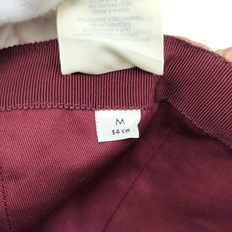 Gucci Children's Baseball Cap Size M 54cm (21.26in) GG Canvas Beige Brown