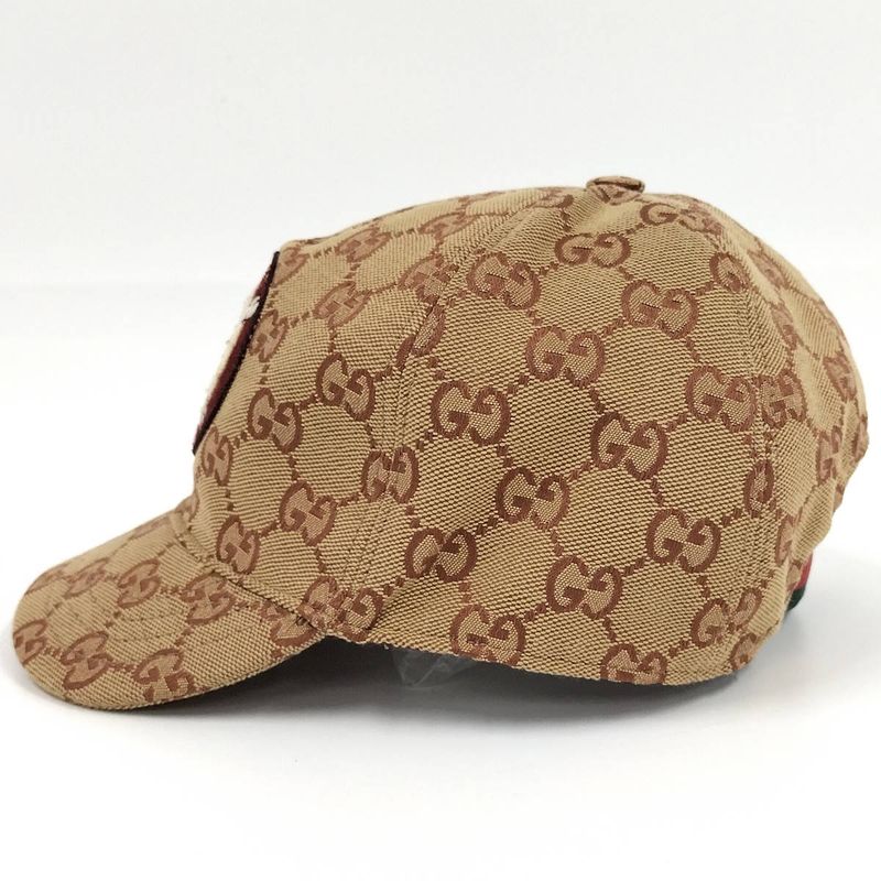 Gucci Baseball Cap Skull GG Canvas Beige