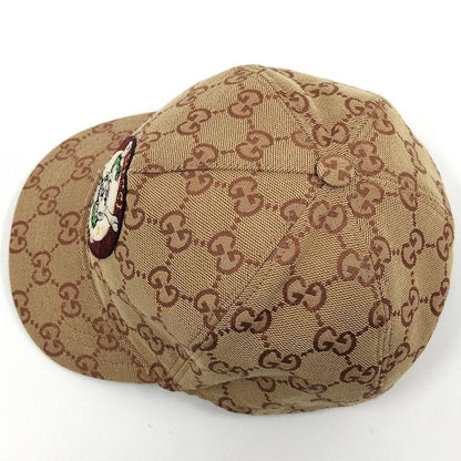 Gucci Baseball Cap Skull GG Canvas Beige