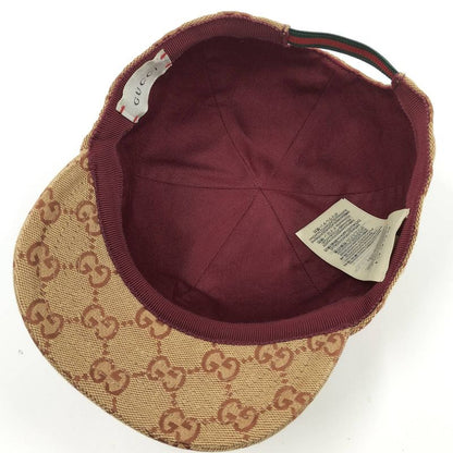 Gucci Baseball Cap Skull GG Canvas Beige