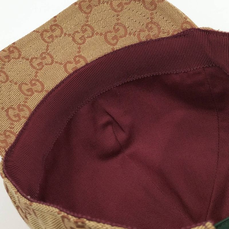 Gucci Baseball Cap Skull GG Canvas Beige