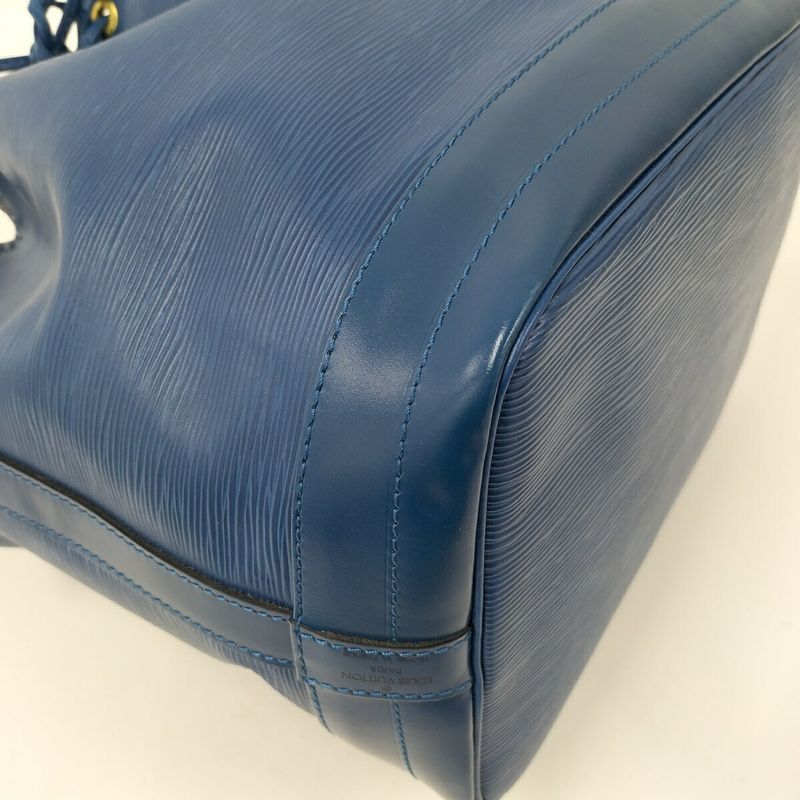 Louis Vuitton Noe Shoulder Bag Epi Blue M44005