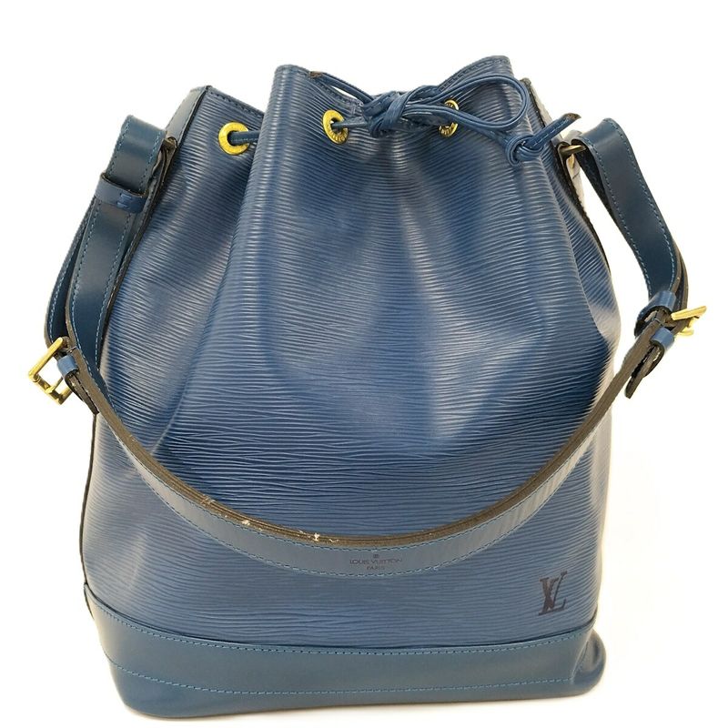 Louis Vuitton Noe Shoulder Bag Epi Blue M44005