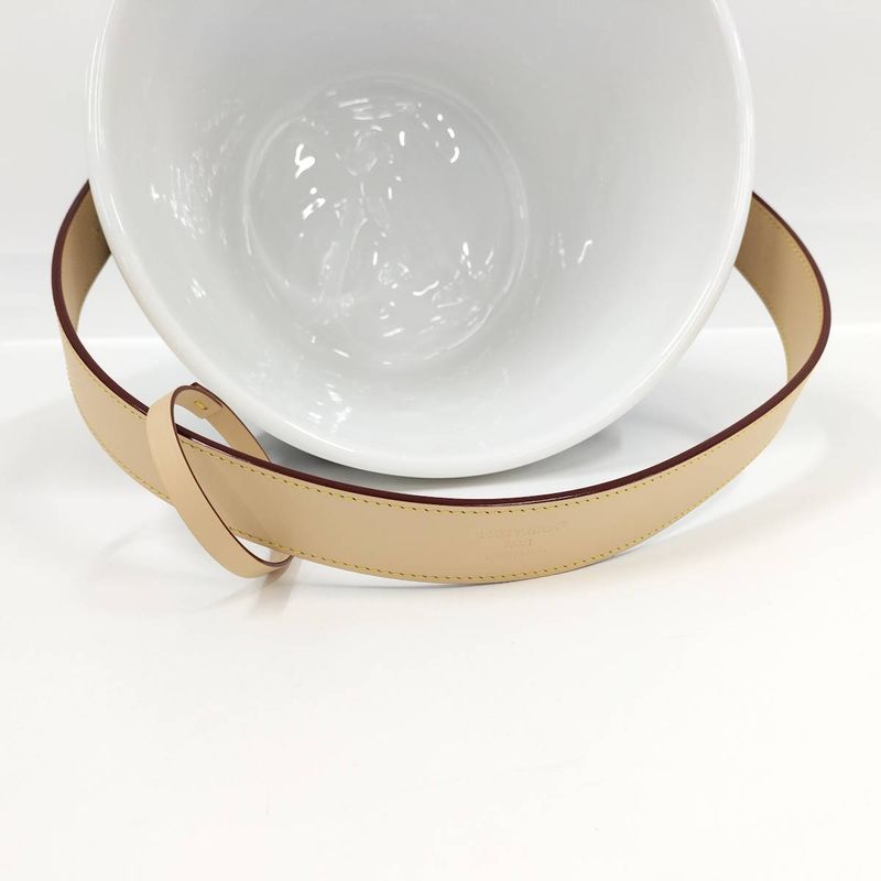 Louis Vuitton Cooler Bucket Handbag Monogram Brown White Gi3166