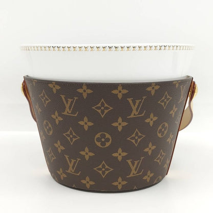 Louis Vuitton Cooler Bucket Handbag Monogram Brown White Gi3166