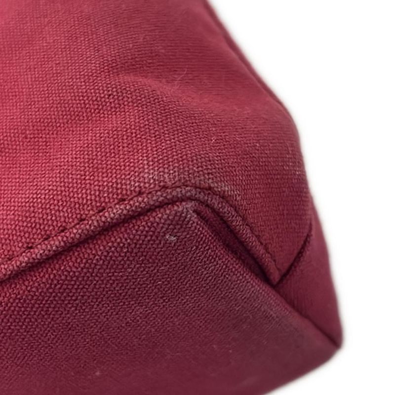 Hermes Tote Bag Troca Horizontal PM Red X Brown X Black Leather