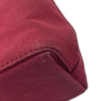 Hermes Tote Bag Troca Horizontal PM Red X Brown X Black Leather